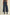 Back Binding Denim Pants