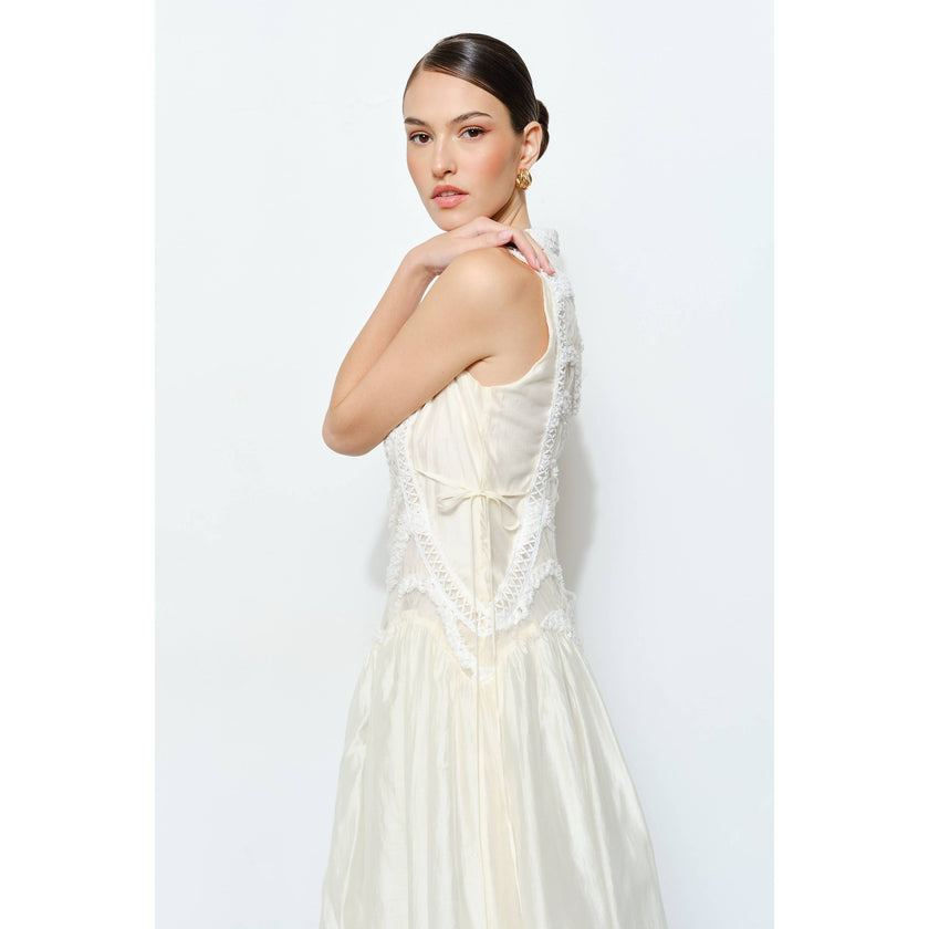 Avorio Midi Dress