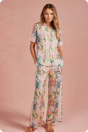 Garden Party Satin Set