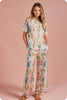 Garden Party Satin Set