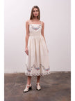 Embroidered Eyelet Dress
