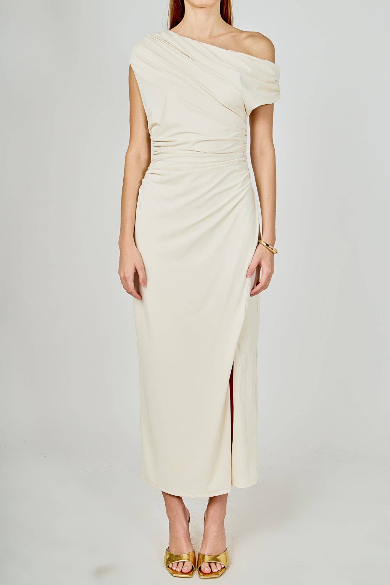 Panna Fresca Off Shoulder Dress
