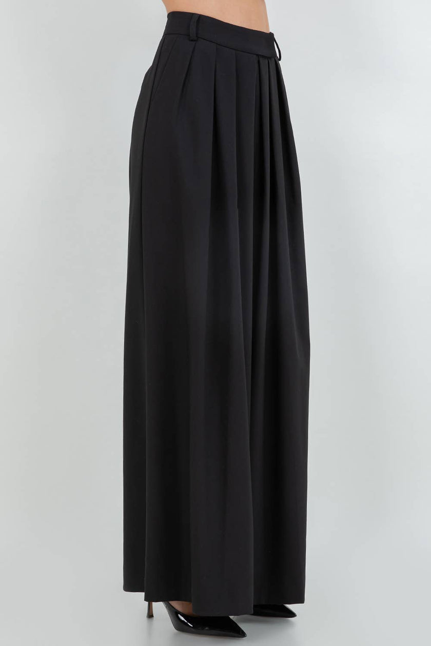 Multi-Pleat Soft Trousers