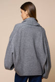 Shawl Collar Wrap Knit Cardigan