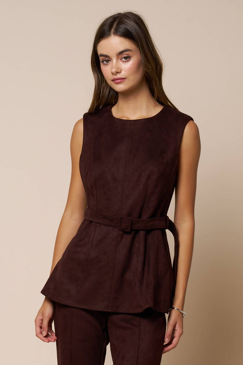 Palermo Suede Top