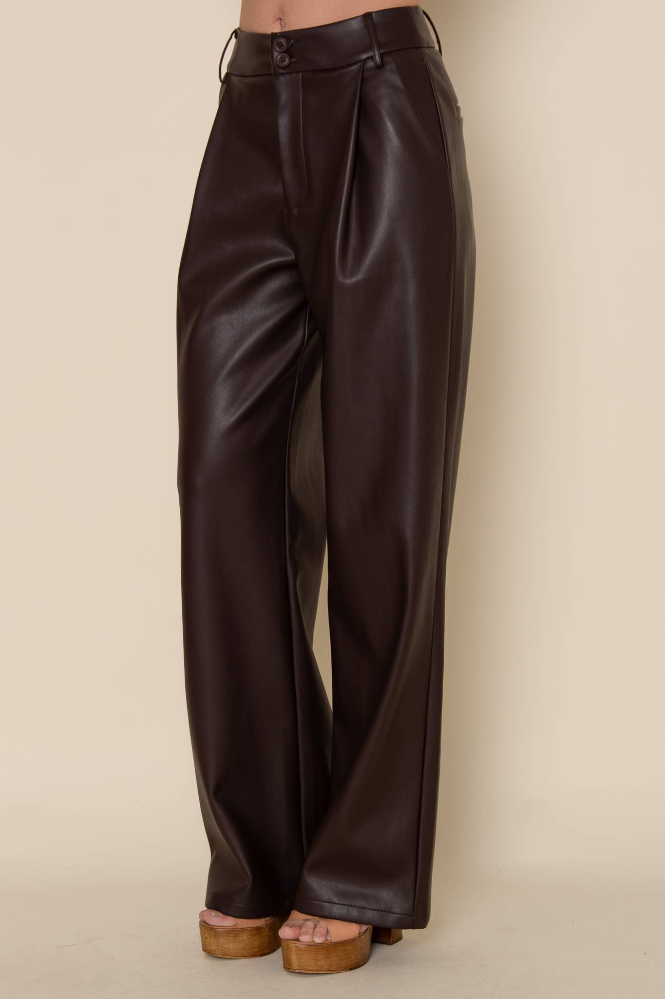 Calabria Vegan Leather Pant