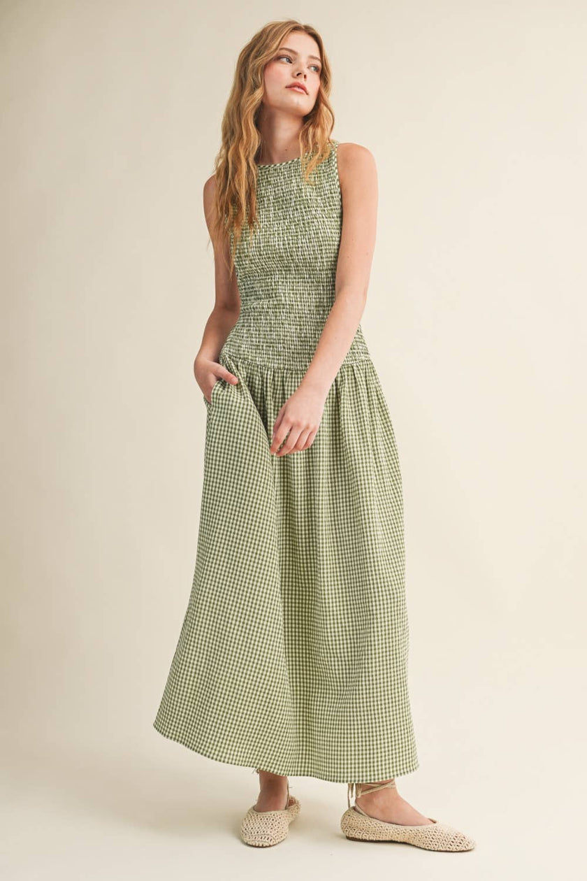 Off the Vine Midi Dress