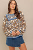 Printed Woven Top