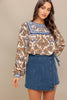 Printed Woven Top