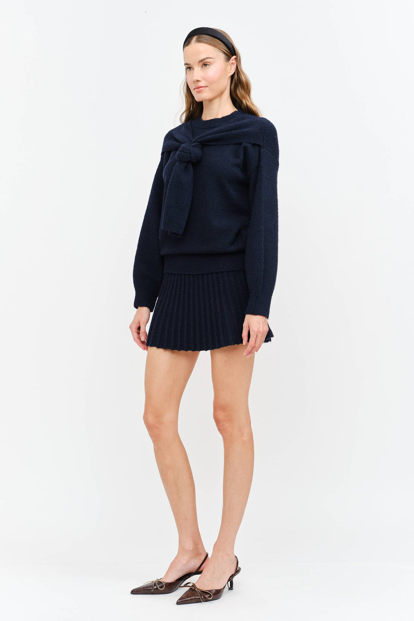 Beau Navy Sweater