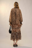 Sheer Leopard Blouse