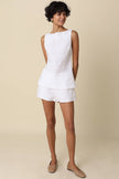 Alya Linen Sleeveless Top
