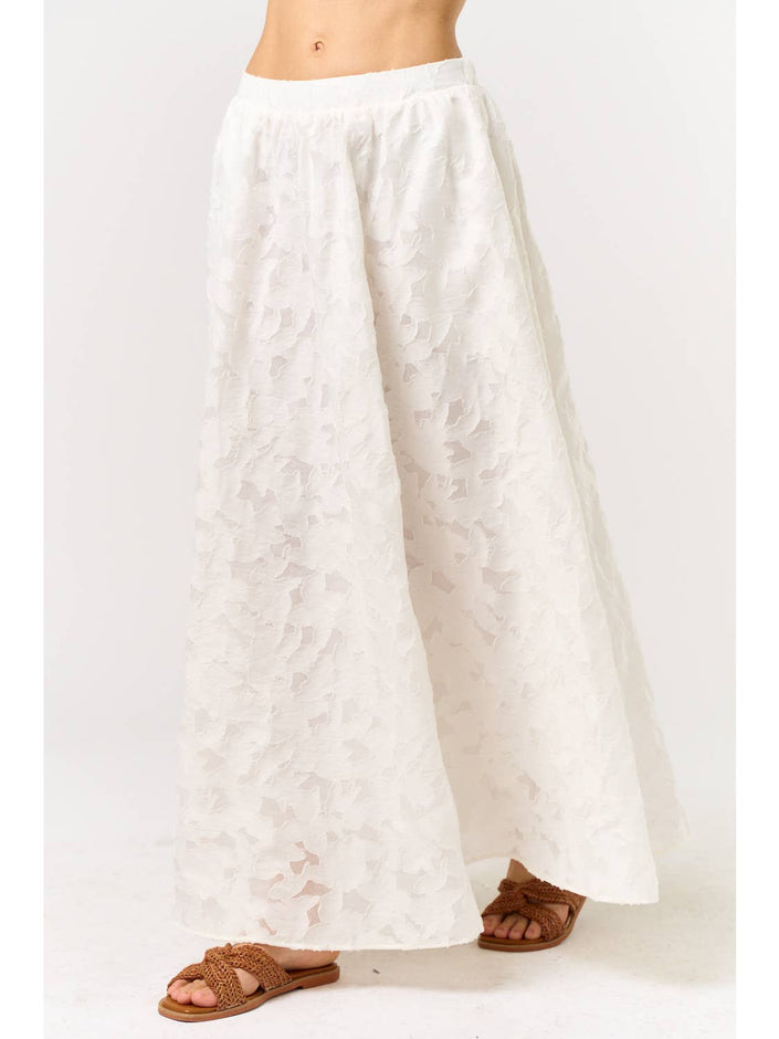 Jacquard Maxi Skirt