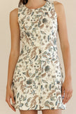 Floral Print Button-up Mini