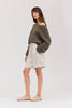 Satin Shorts |  Espresso