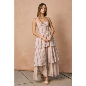 Tea Party Tiered Maxi