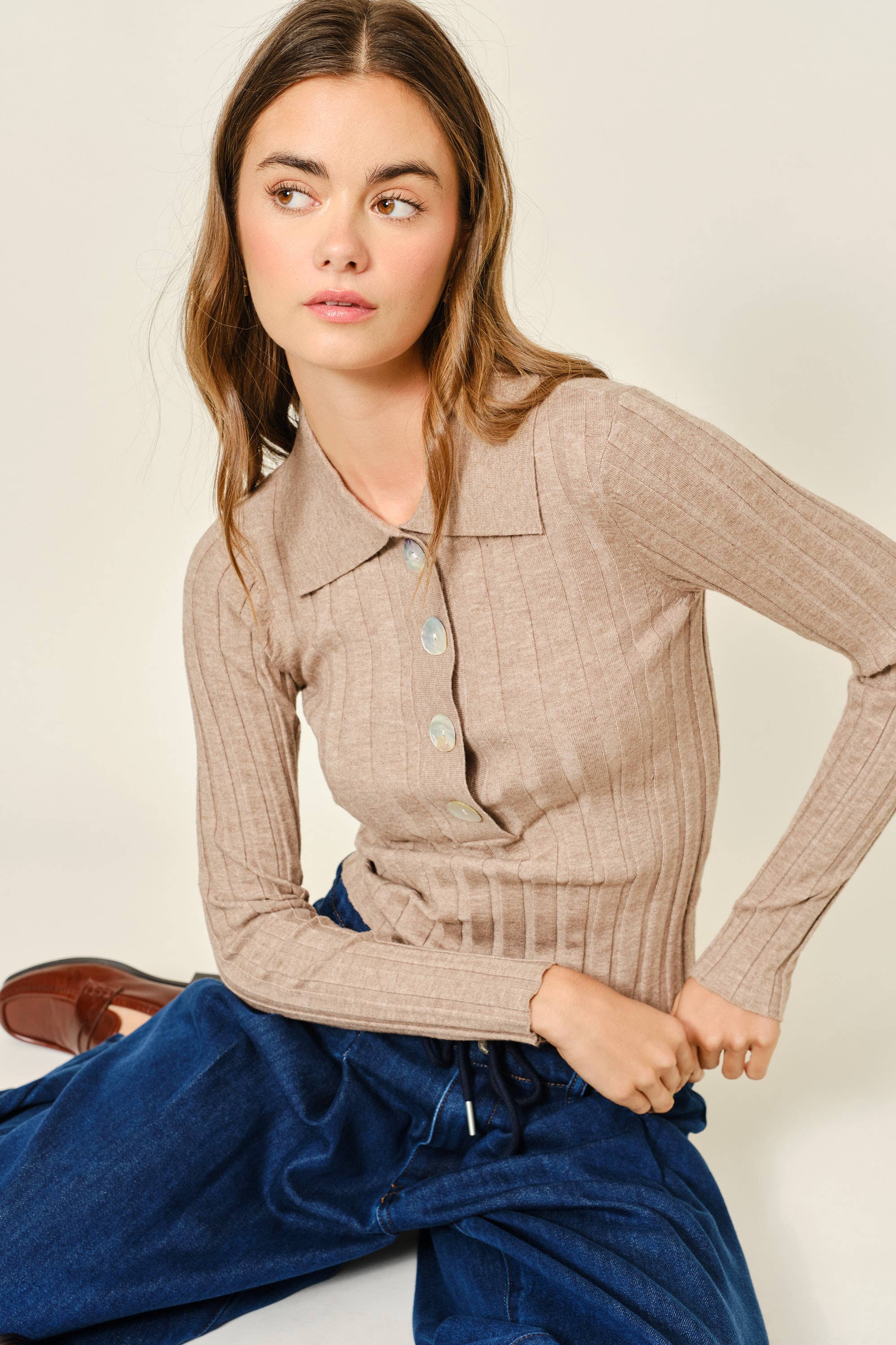 Vintner Ribbed Polo
