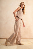 Aperol Button Vest