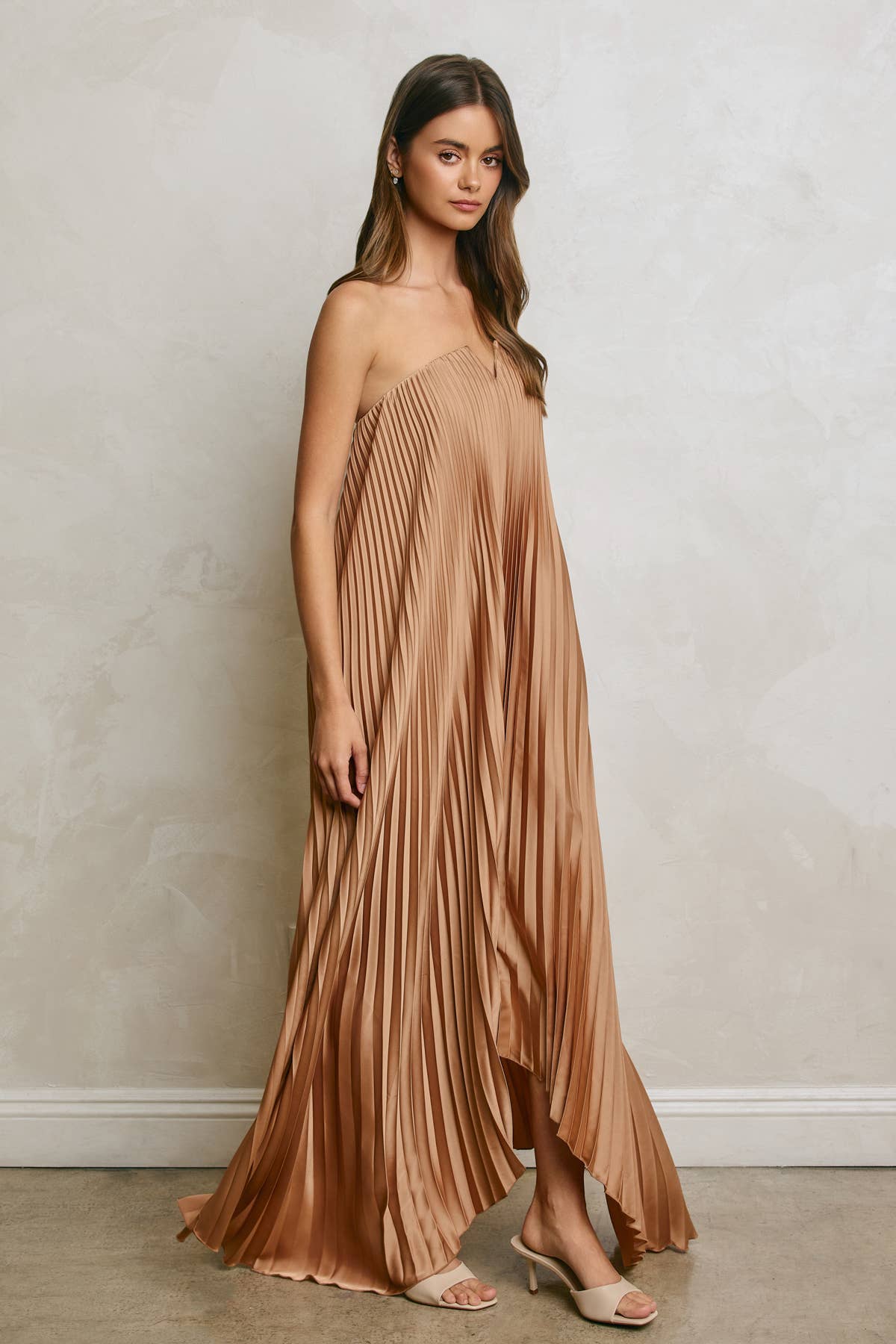 The Sunstone Pleated Maxi