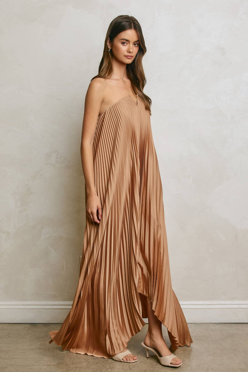 The Sunstone Pleated Maxi