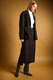 The Noir Suede Skirt