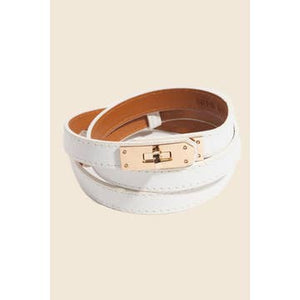 Thin Adjustable Turn Lock Belt