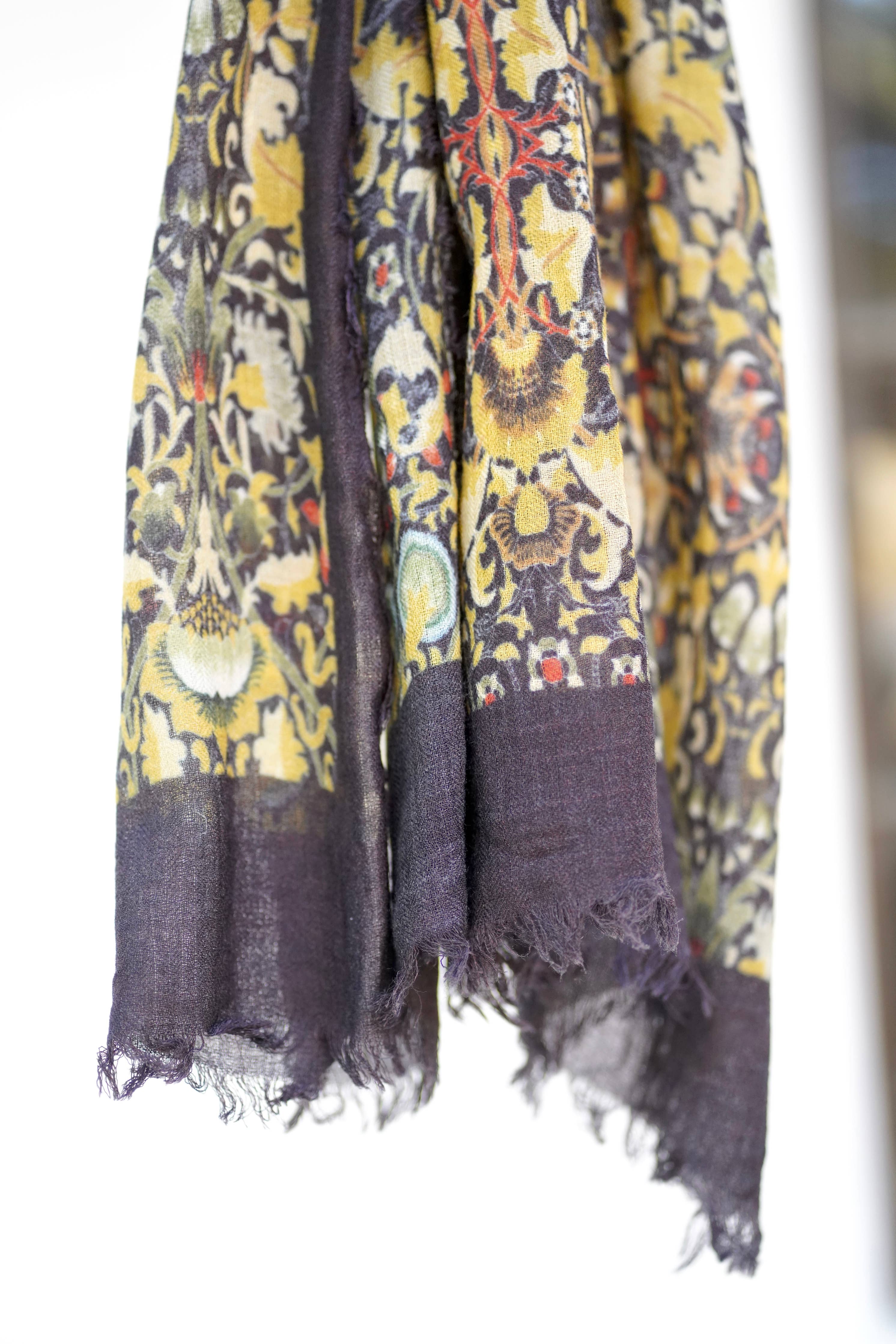 Antonia Wool Silk Scarf