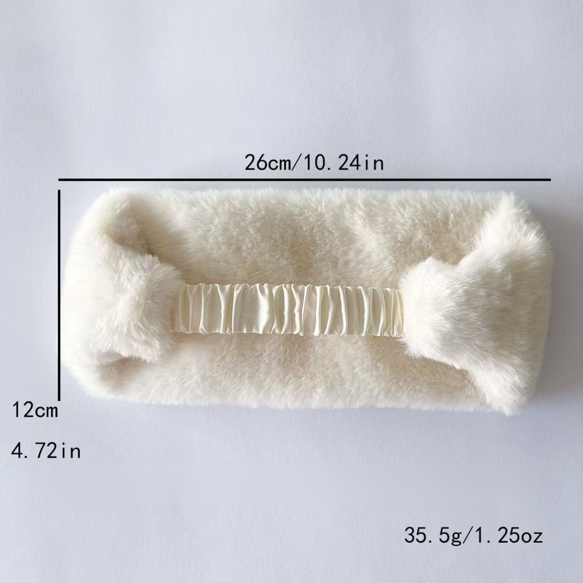 Frosted Pines Faux Fur Headband