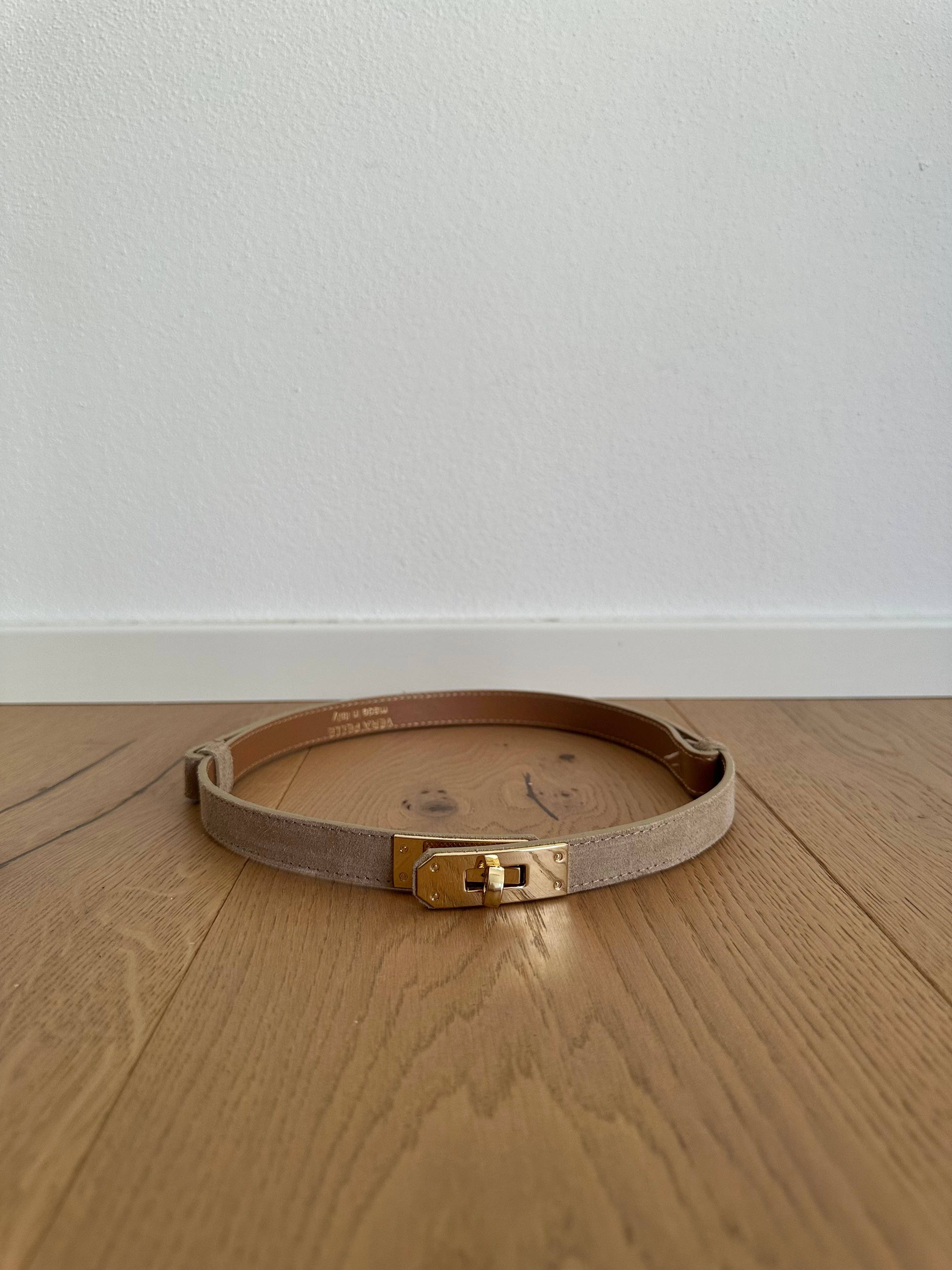 Genuine Suede Leather Belts