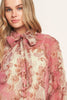 Florentine Tie Neck Blouse