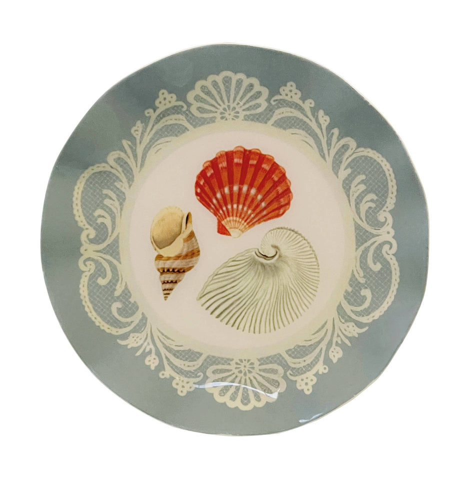 Shell Enamel Tray