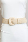 Raffia Inspired Belt