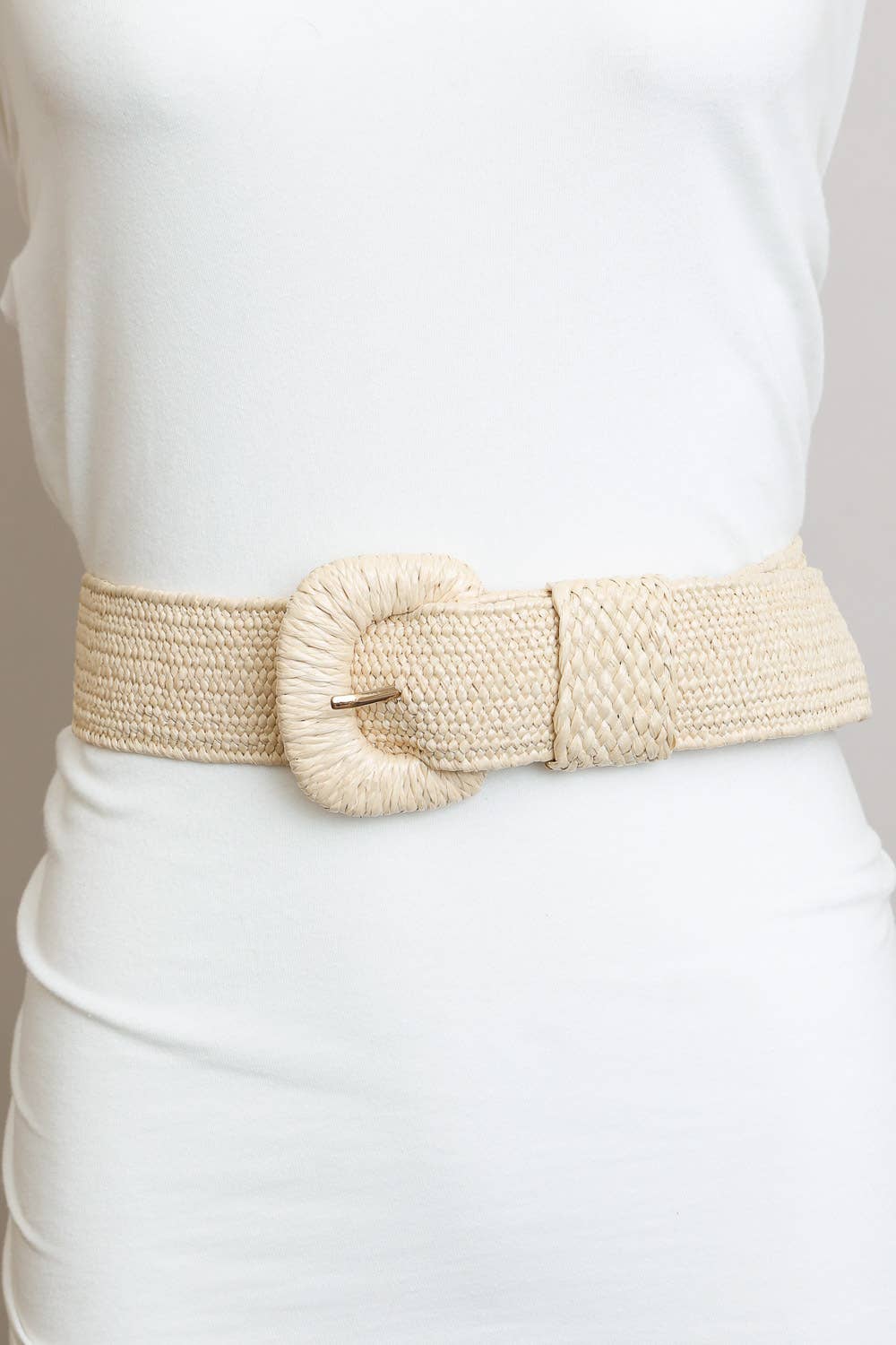 Raffia Inspired Belt