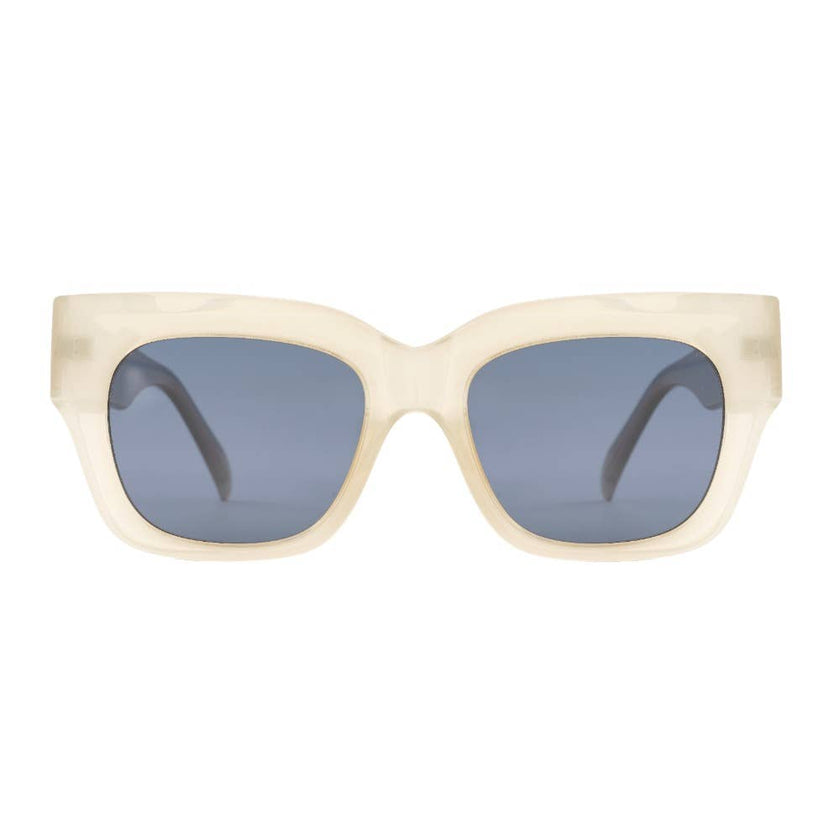 CELIA | Transparent Bone | Smokey Lens