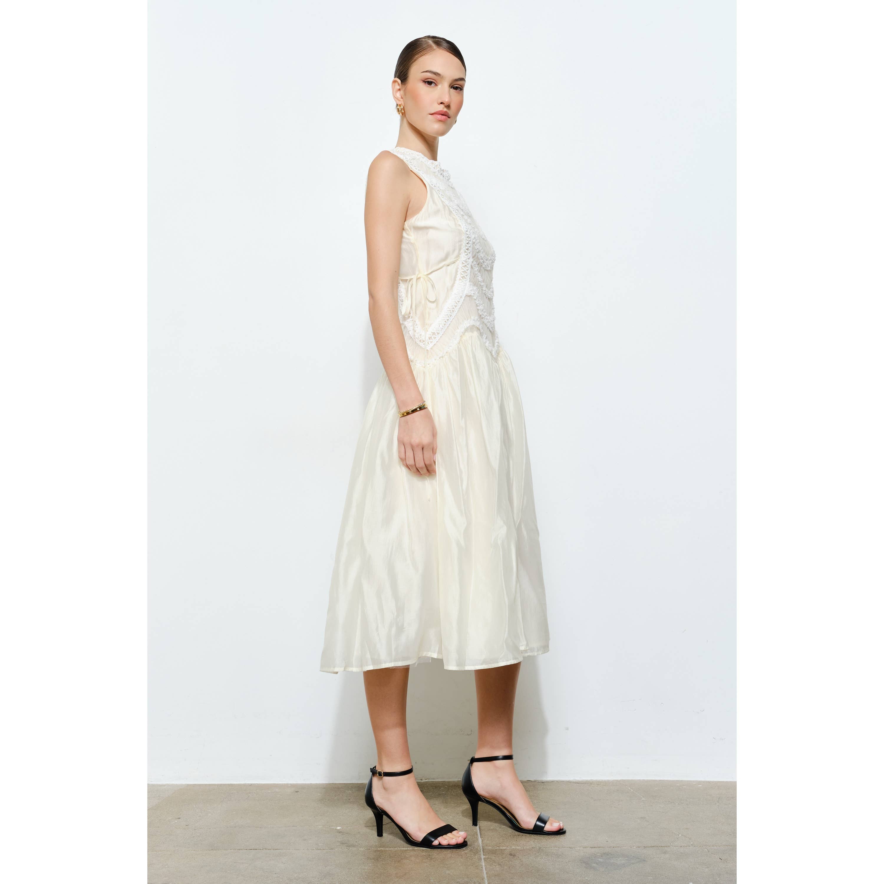 Avorio Midi Dress