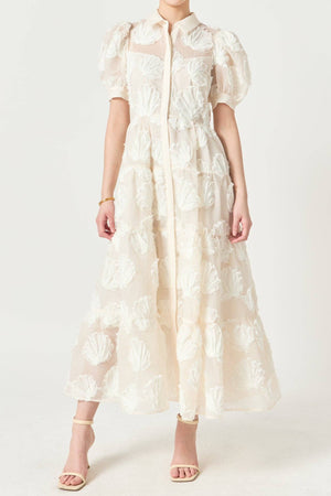 Seaside Stroll Midi Dress