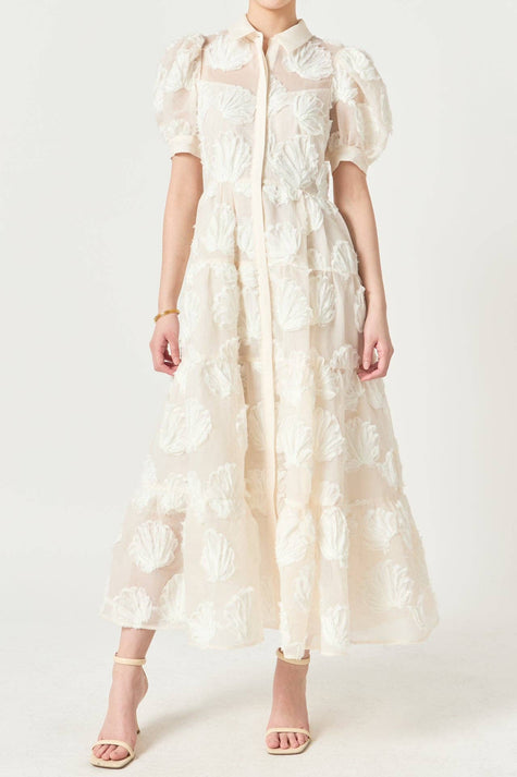 Seaside Stroll Midi Dress