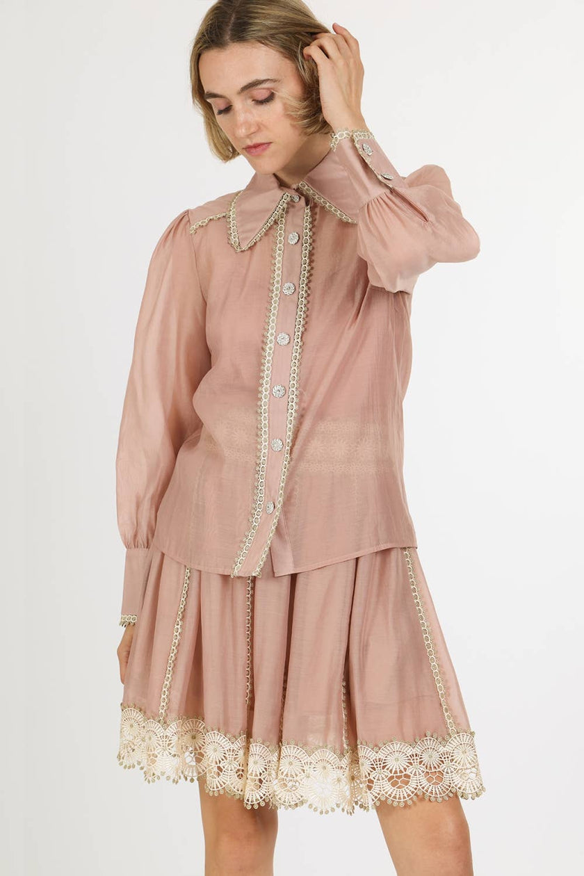 Ballet Slipper Chiffon Skirt