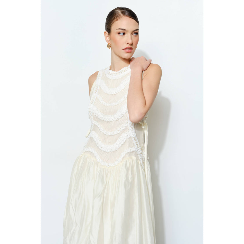 Avorio Midi Dress