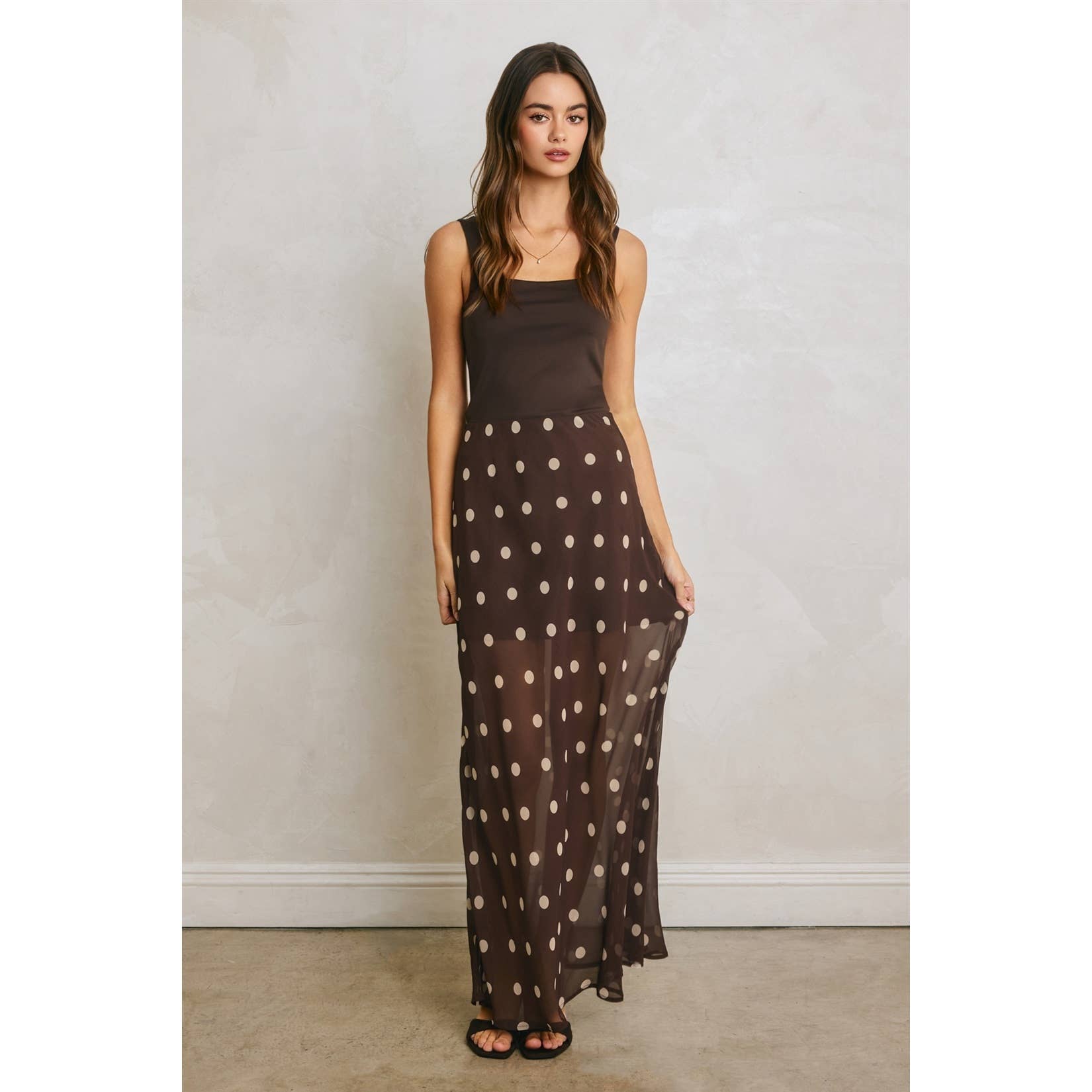 Sweet Spot Pull On Maxi Skirt