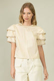 Ruffle Sleeve Top
