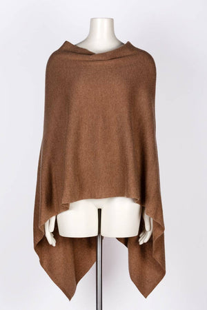 Cashmere Poncho Latte