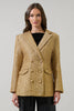 Tamary Tweed Vesta Collared Blazer