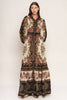 Printed Woven Maxi Dress