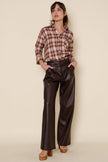 Calabria Vegan Leather Pant