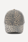 Washed Leopard Baseball Cap