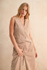 Aperol Button Vest