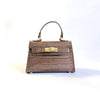 The Adelina Croc Bag