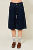 Longline Denim Barrels