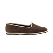 Venetian Slippers- Brown and Cream